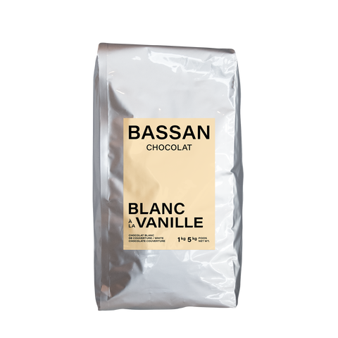 Pastilles de chocolat blanc à la vanille