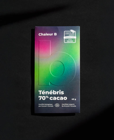 Ténébris 70% chocolate bar