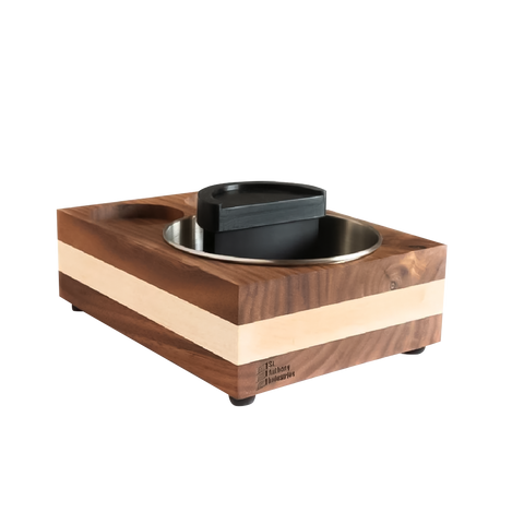 Maple and Walnut Knockbox