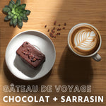 Gâteau de Voyage Chocolat et Sarrasin