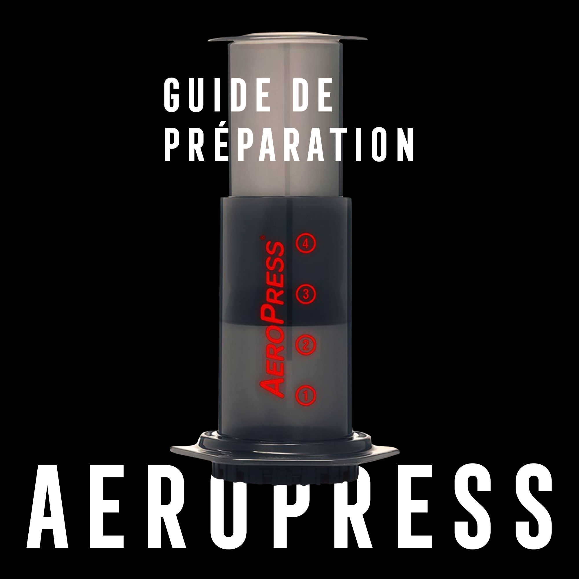 Guide de préparation de café : infuser avec un Aeropress