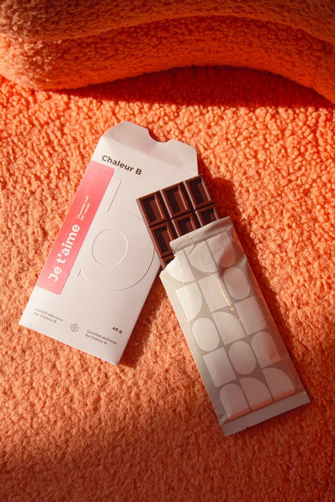 Tablette de chocolat Je t'aime 70%