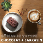 Chocolate and Buckwheat Travel Cake