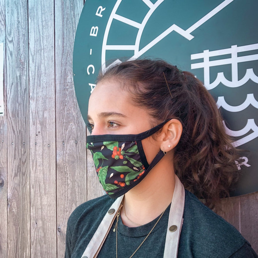Mask to the effigy of the Coffee tree