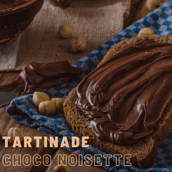 Tartinade au Chocolat Noir et Noisettes