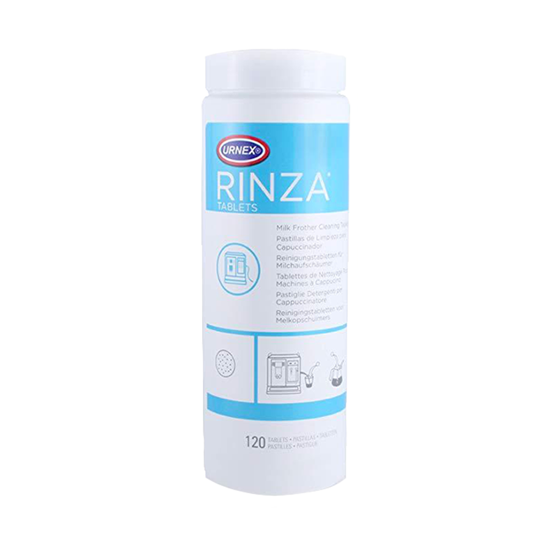 Détartrant pour mousseur à lait Urnex Rinza - 120 tablettes
